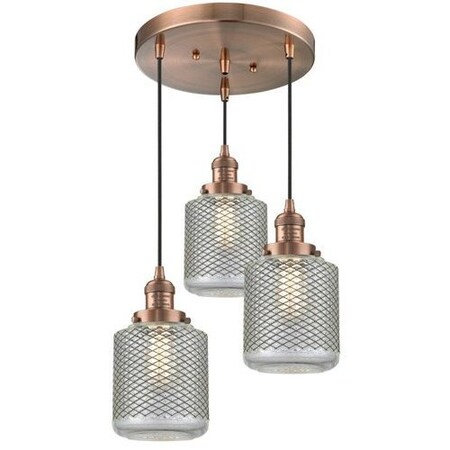 Innovations Lighting 3 Light Multi-Pendant 211/3-AC-G262